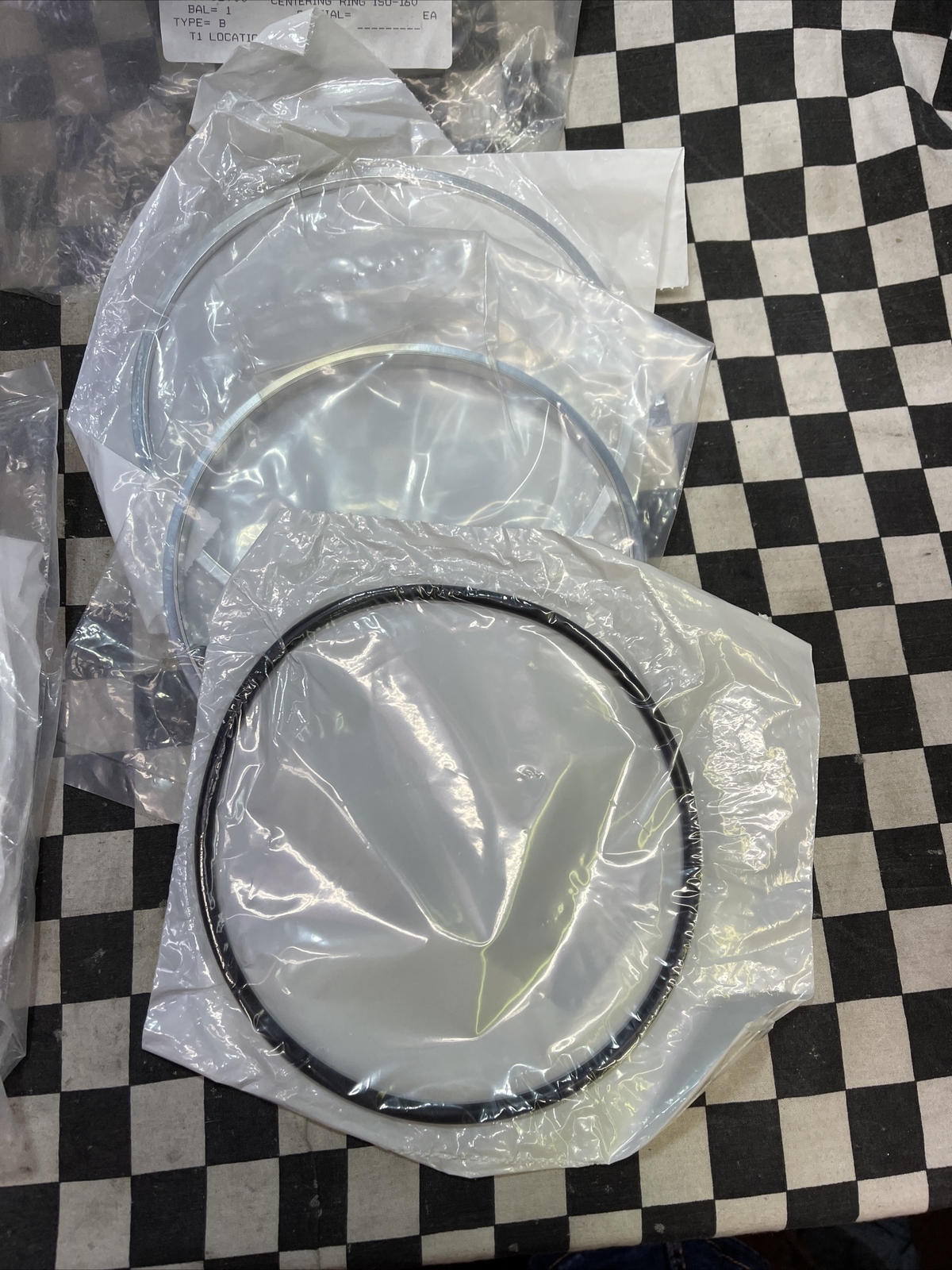 A&N 0080210701, Single Claw Flange Clamp, CENTERING RING ISO160 VIT304 LOT OF 29
