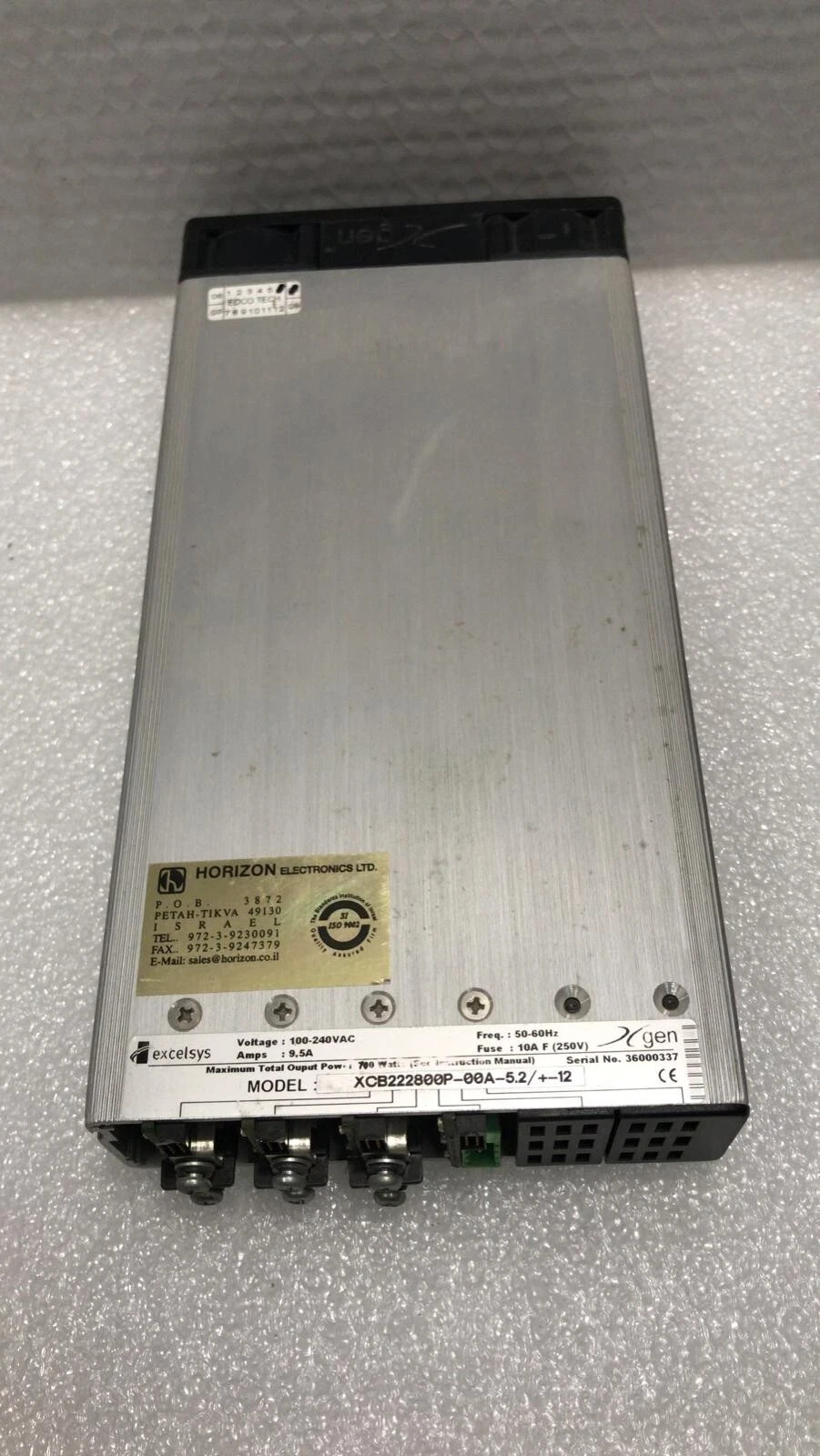✅ EXCELSYS GEN XCB222800P 700W Power Supply XCD222800P-00A-5.2