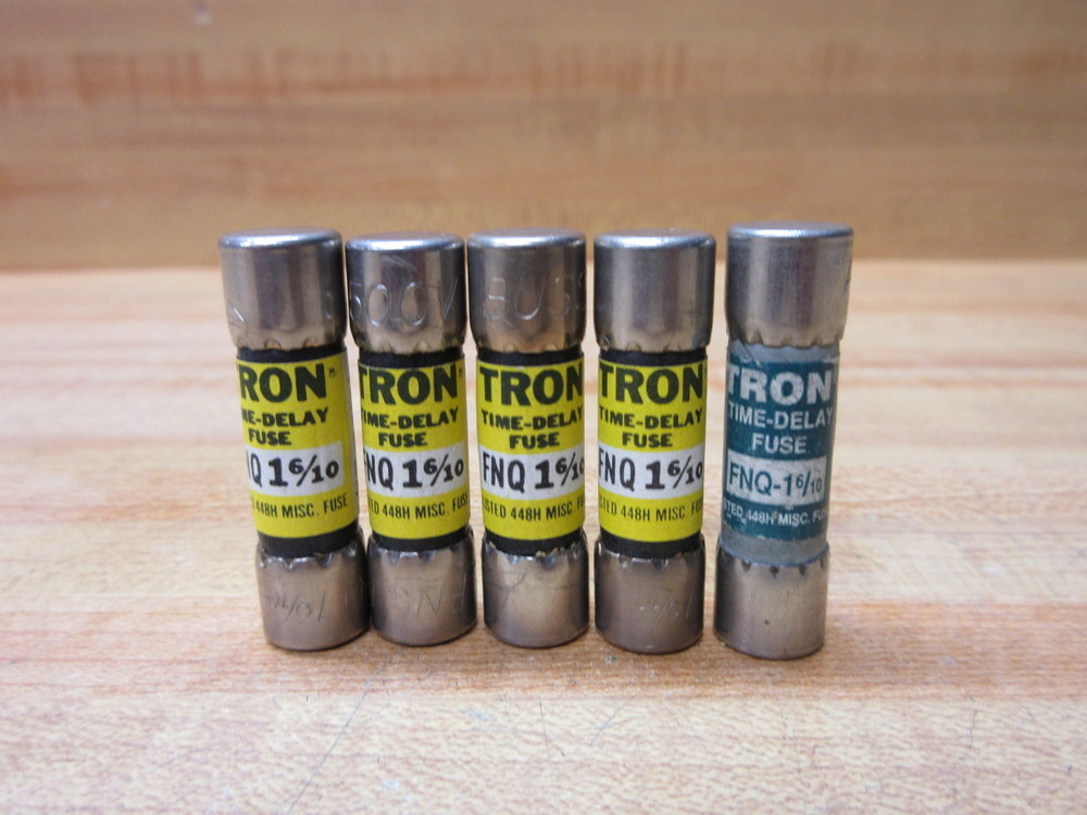 Buss FNQ-1-6/10 Bussmann Fuse Cross Ref 4XC49 (Pack of 5)