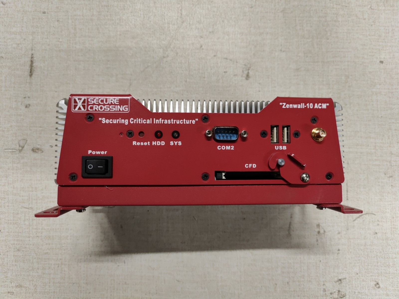 Used Secure Crossing SUZZWPC128 Zenwall 10 ACM Industrial Computer PC Module