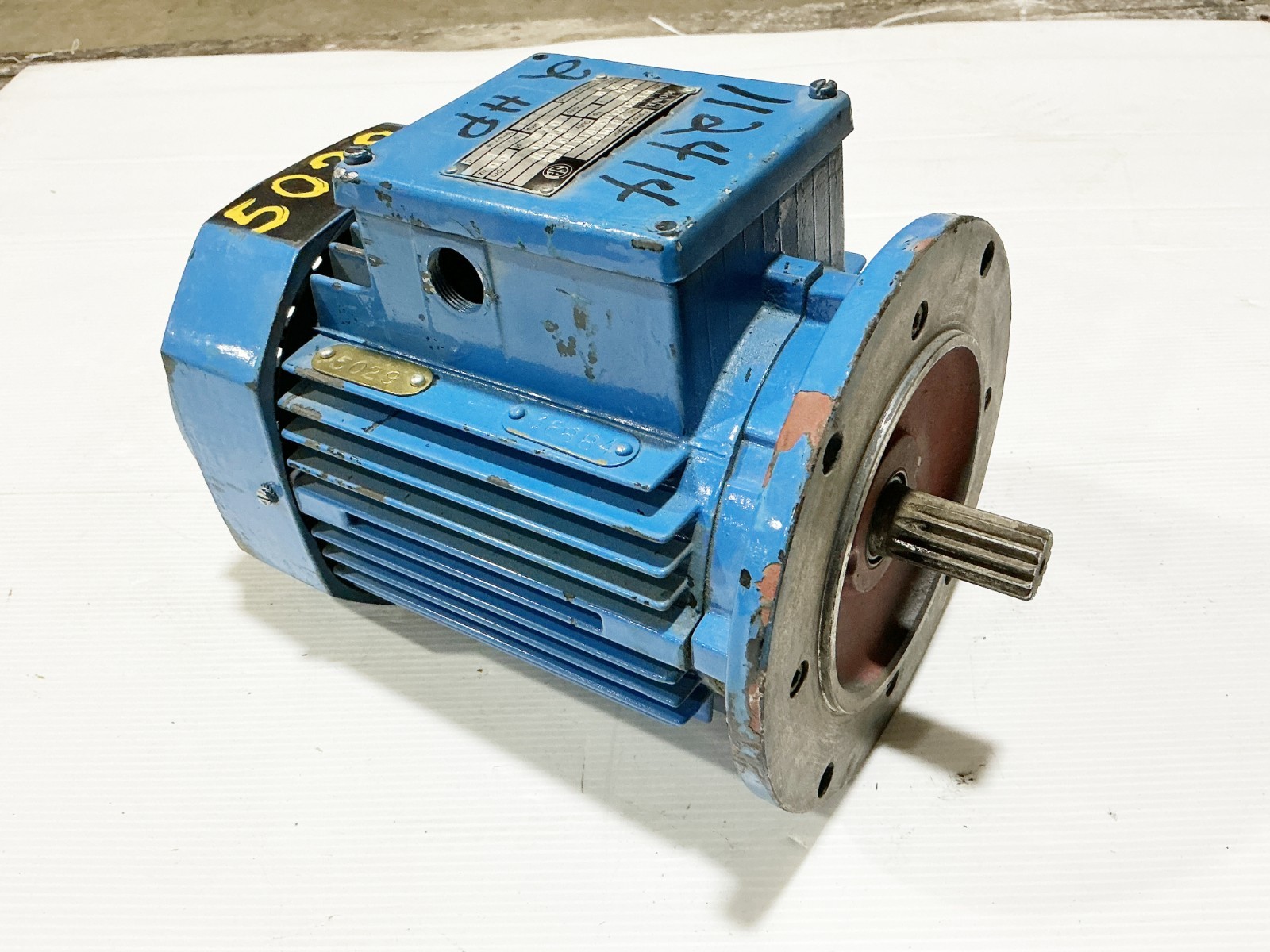 Kone MT09L2A10801BIP54 Electric Motor 2HP 575V 1680RPM 2.8A 3PH 280102