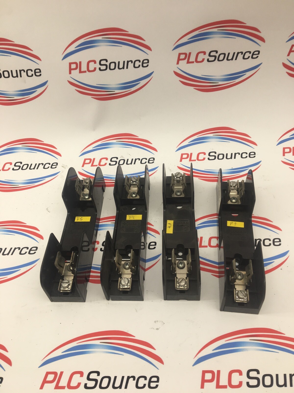 LOT OF 4 GOULD SHAWMUT 60326 FUSEHOLDERS 600V 30A