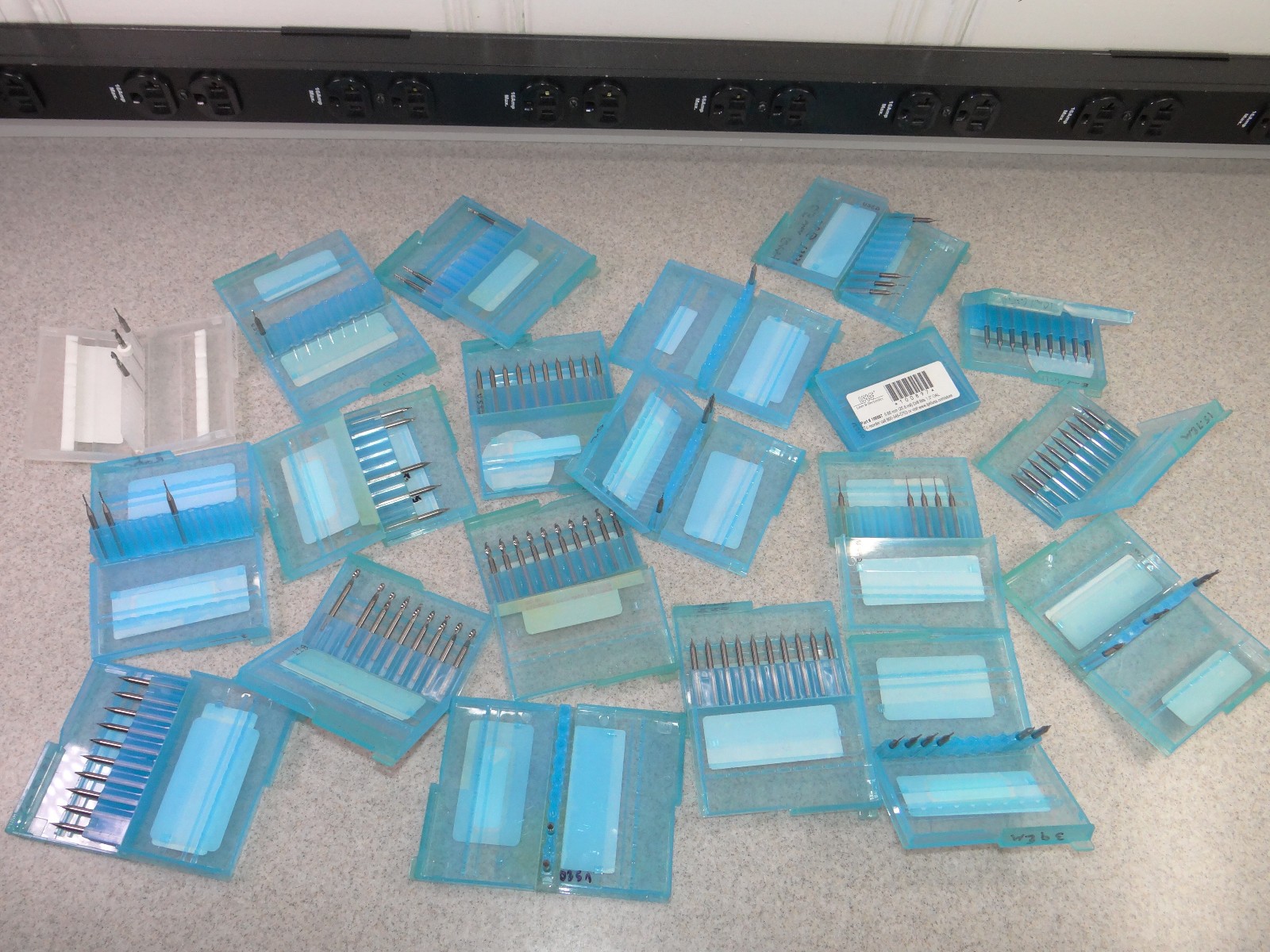LPKF Laser & Electronics End Mills lot of 20 packs 100979 101016 101010 101007