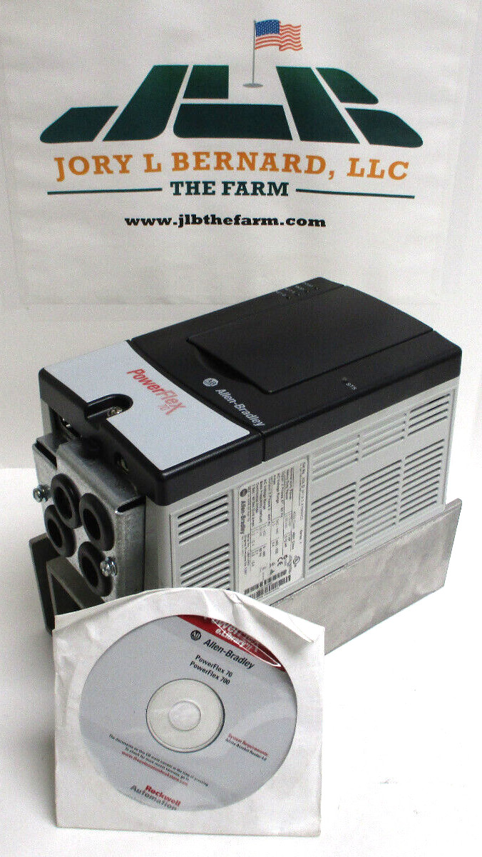 ALLEN BRADLEY , 20AD2P1A3AYNNNCO, POWERFLEX 70, AC DRIVE, SERIES-A , SURPLUS