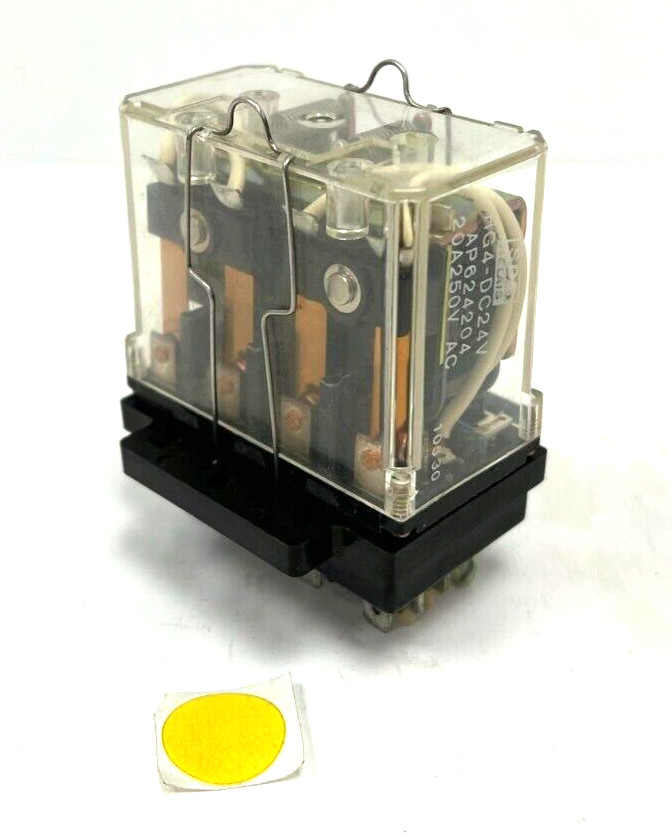 MATSUSHITA ELECTRIC PANASONIC HG4-DC24V POWER/SIGNAL RELAY OAL 2-5/8″