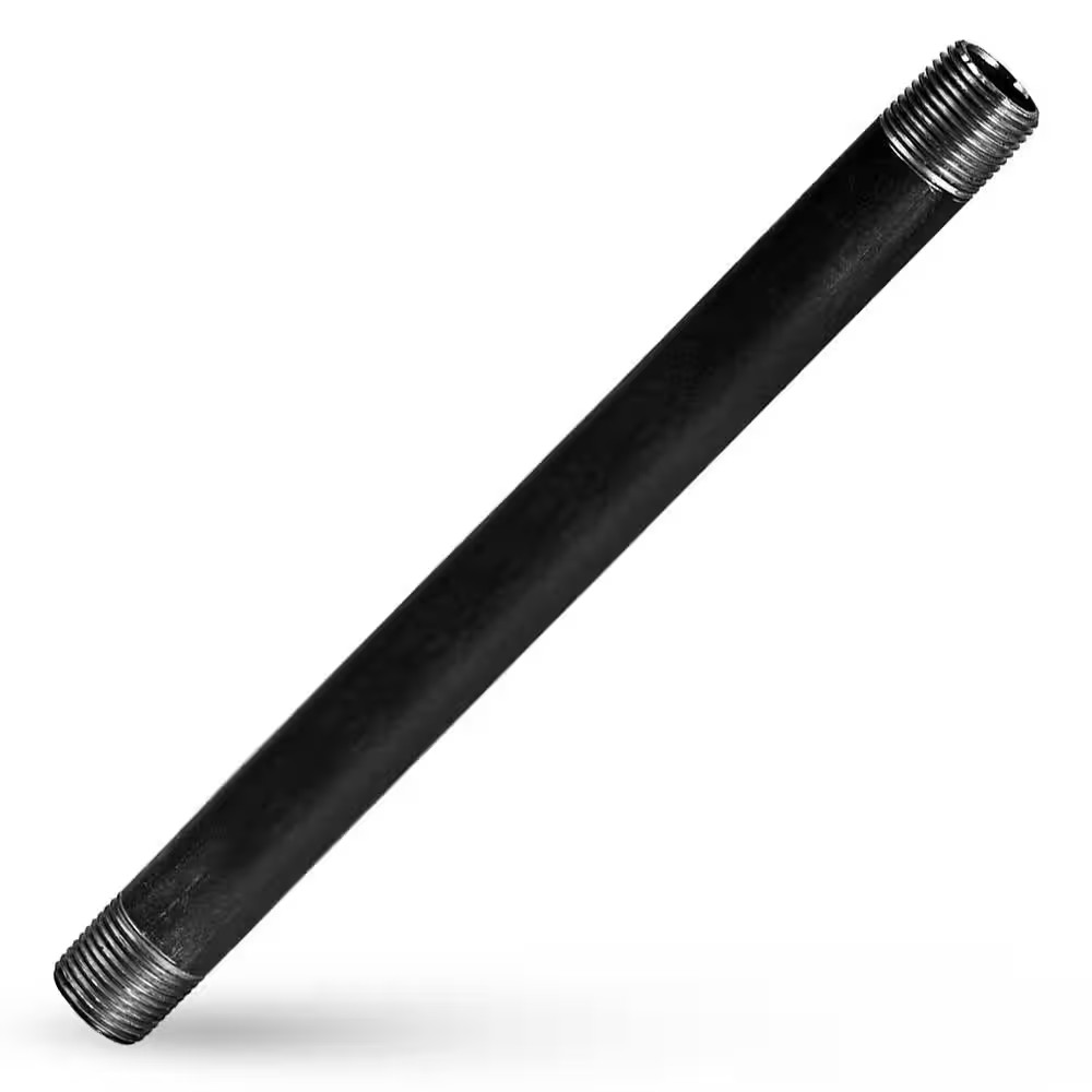 1/2 In. X 30 In. Black Steel Pipe