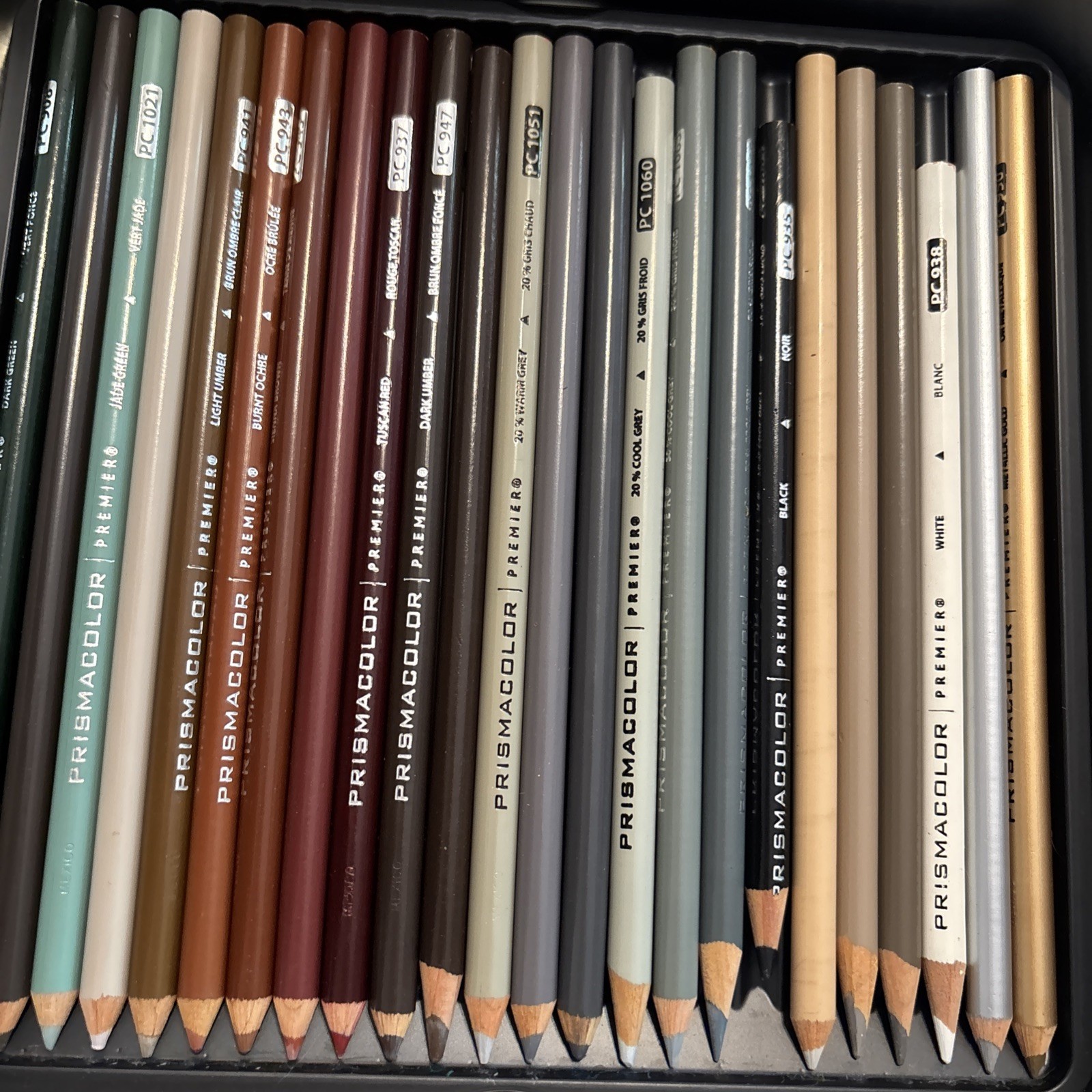 Sanford Prismacolor Premier Colored Pencils – Set of 72 pencils – used