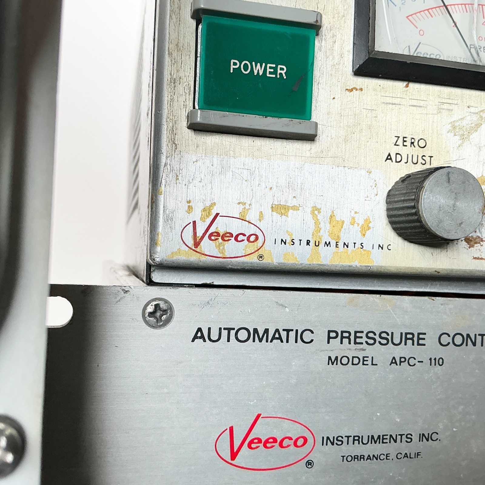 Veeco Instruments Vintage Lab Equipment Lot of 5 Test Units MIT USAF Provenance