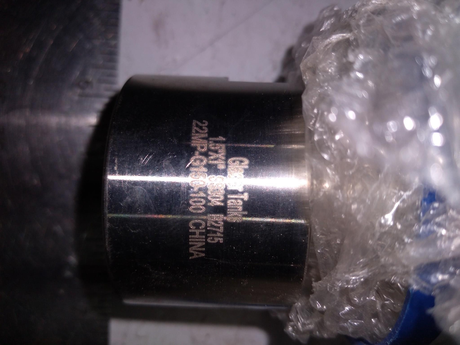 GLACIER TANKS 1.5″X1″ SS304 B2715 22MP-G150-100