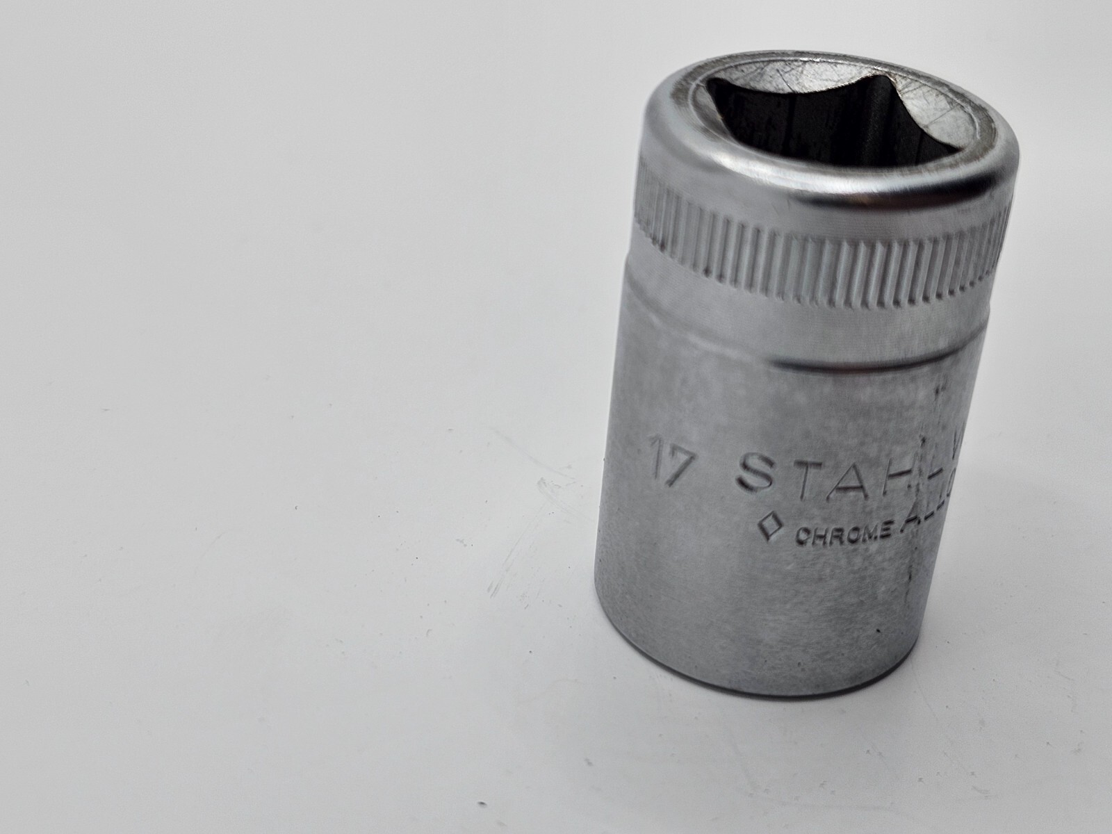 (QTY 2) Stahlwille Socket 12 Point Chrome Alloy 17mm 50-17