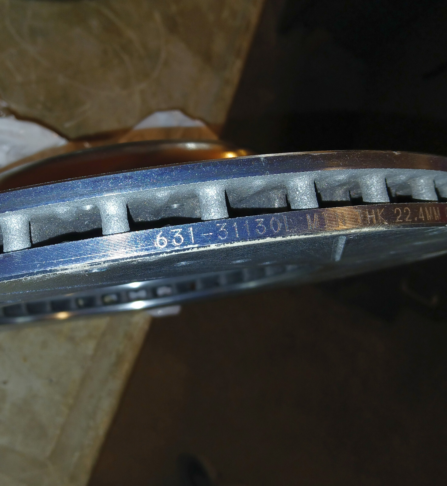 1 NEW DYNAMIC FRITION 631-311301 DRILLED/SLOTTED BRAKE ROTOR NNB **MAKE OFFER**