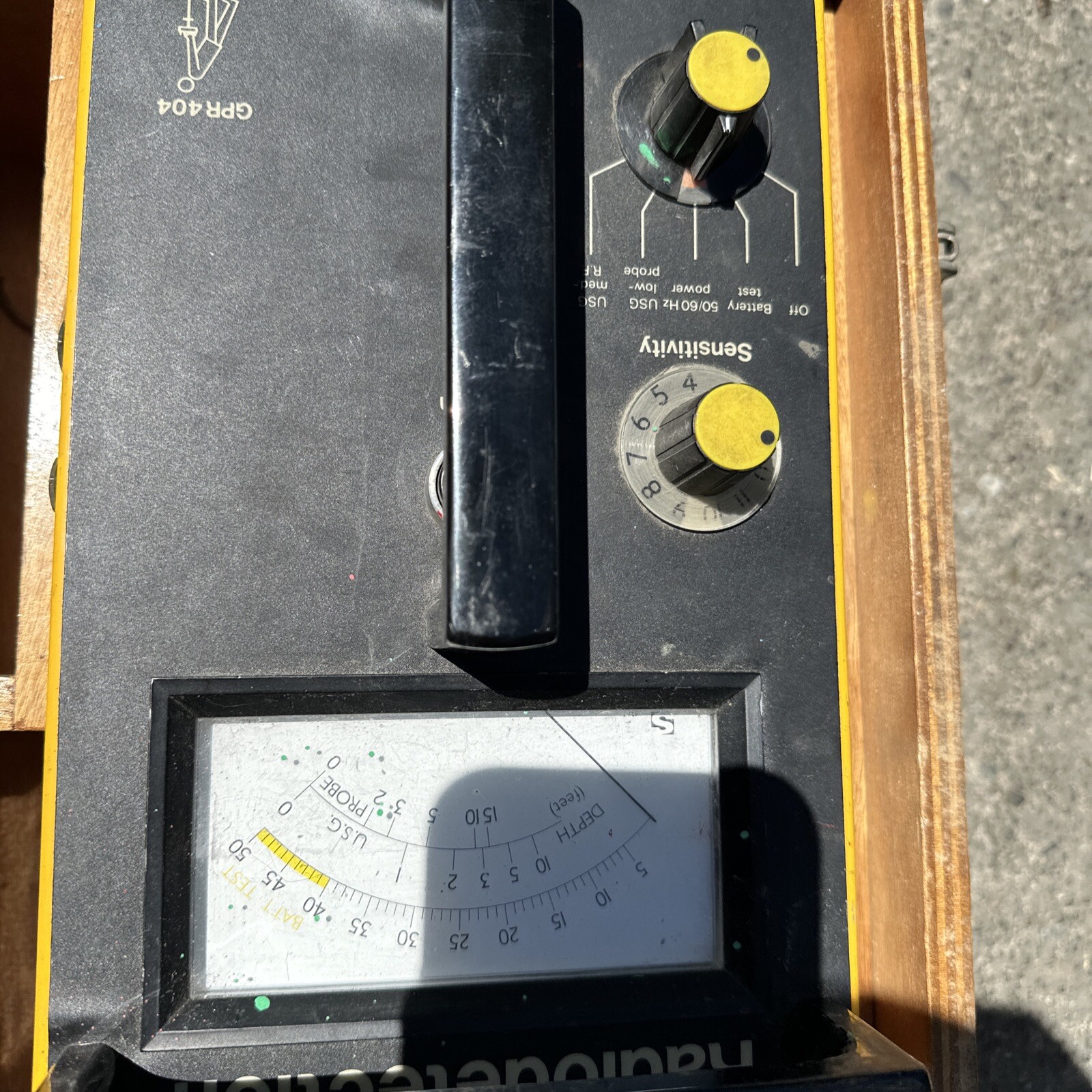 Vintage RADIO DETECTION GPR40 Set. Works
