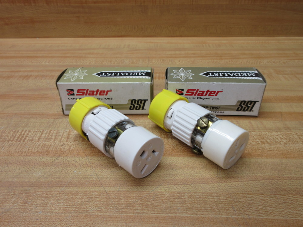 Slater 6-20-R Medalist Receptacle 620R (Pack of 2)