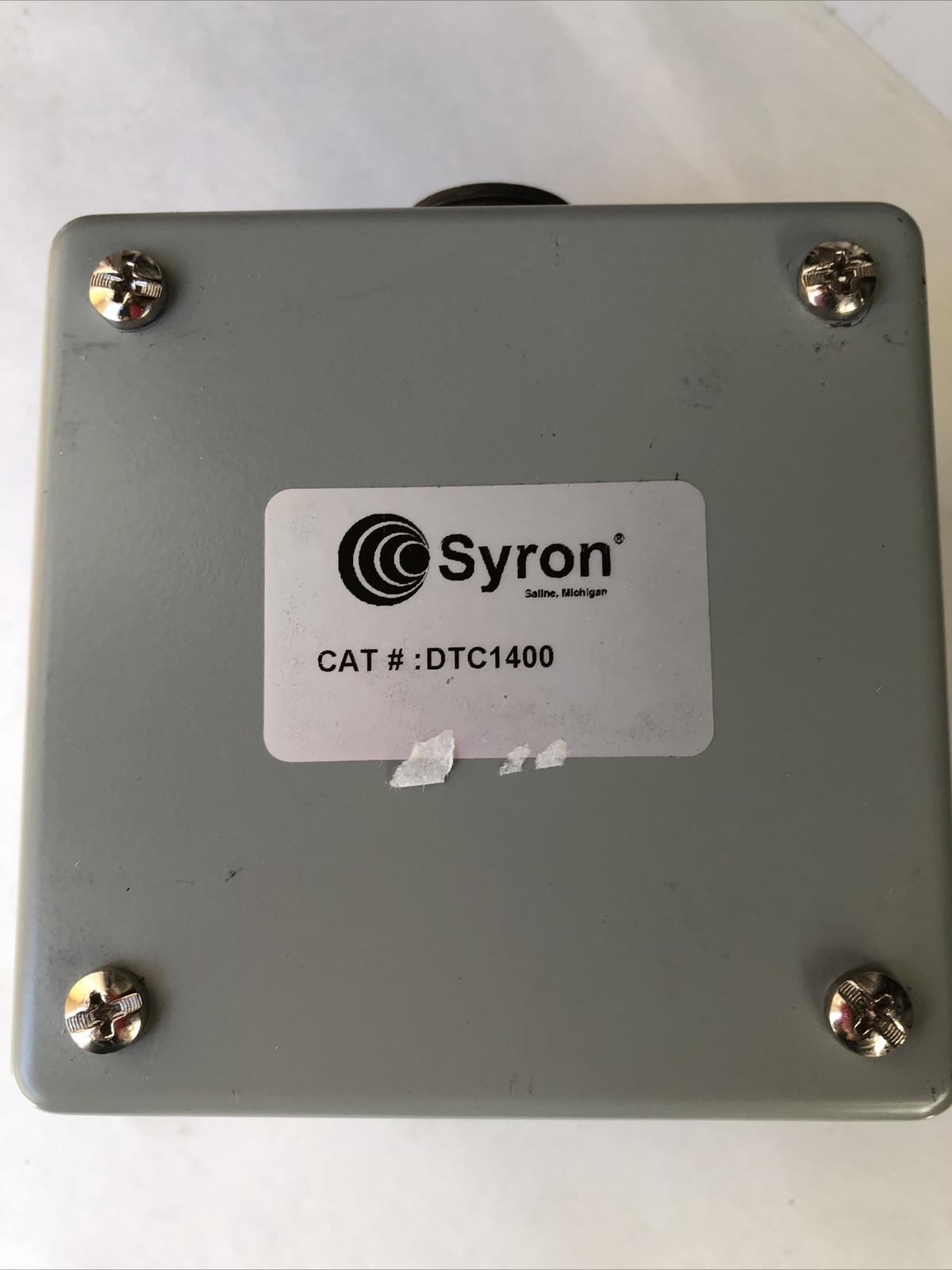 NEW SYRON CAT# DTC1400, SENSOR CABLE JUNCTION BOX,syron DTC1400 ,TA,FI