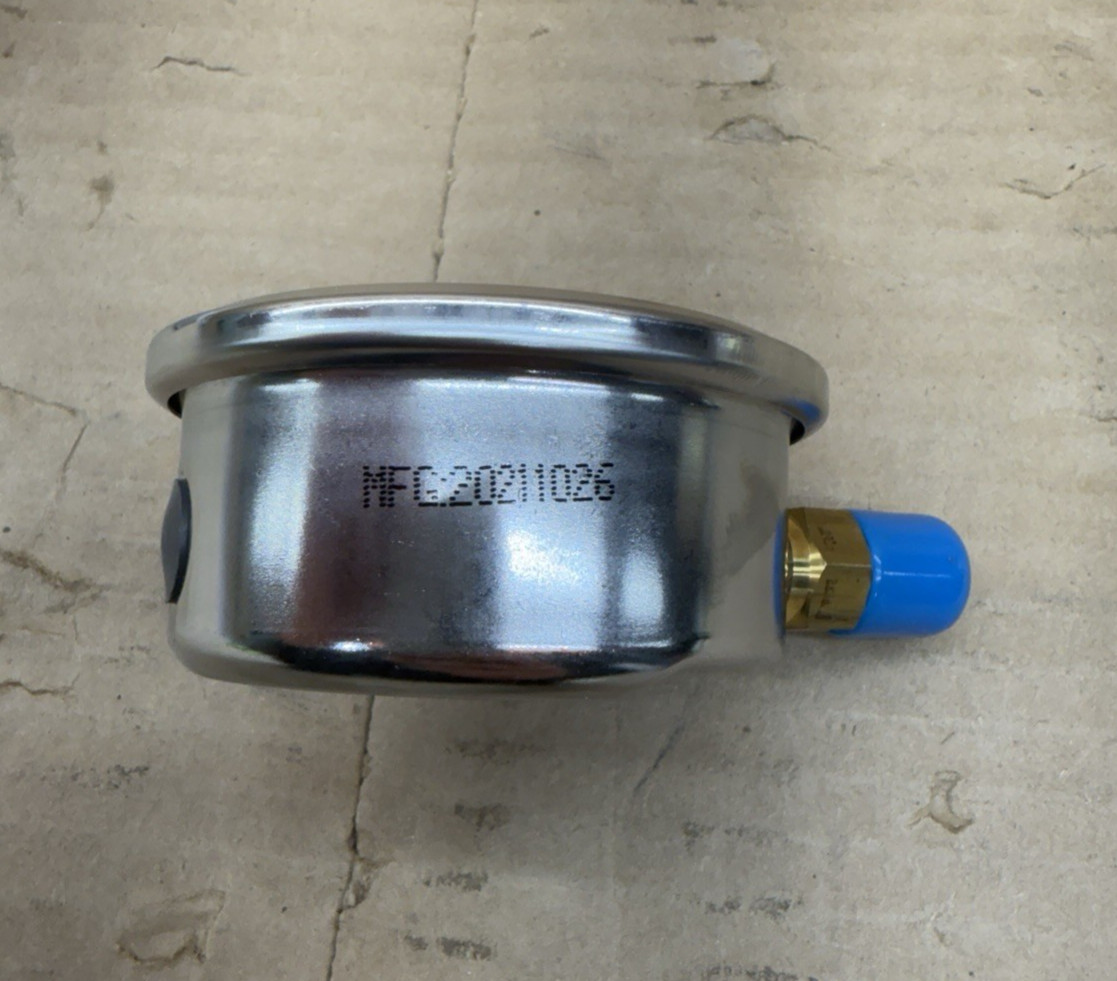 Genuine Yeoshe 1500PSI/100KG/cm2 Liquid Filled Pressure Gauge 1/4″PT Connection