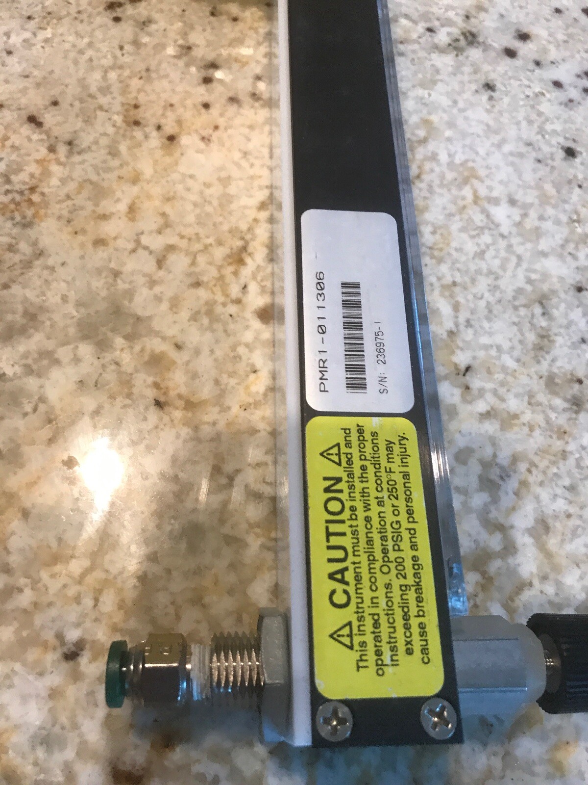 Gilmont Instruments Flow Meter GF-8541-2117 PMR1-011306 150mm Gas Aluminum
