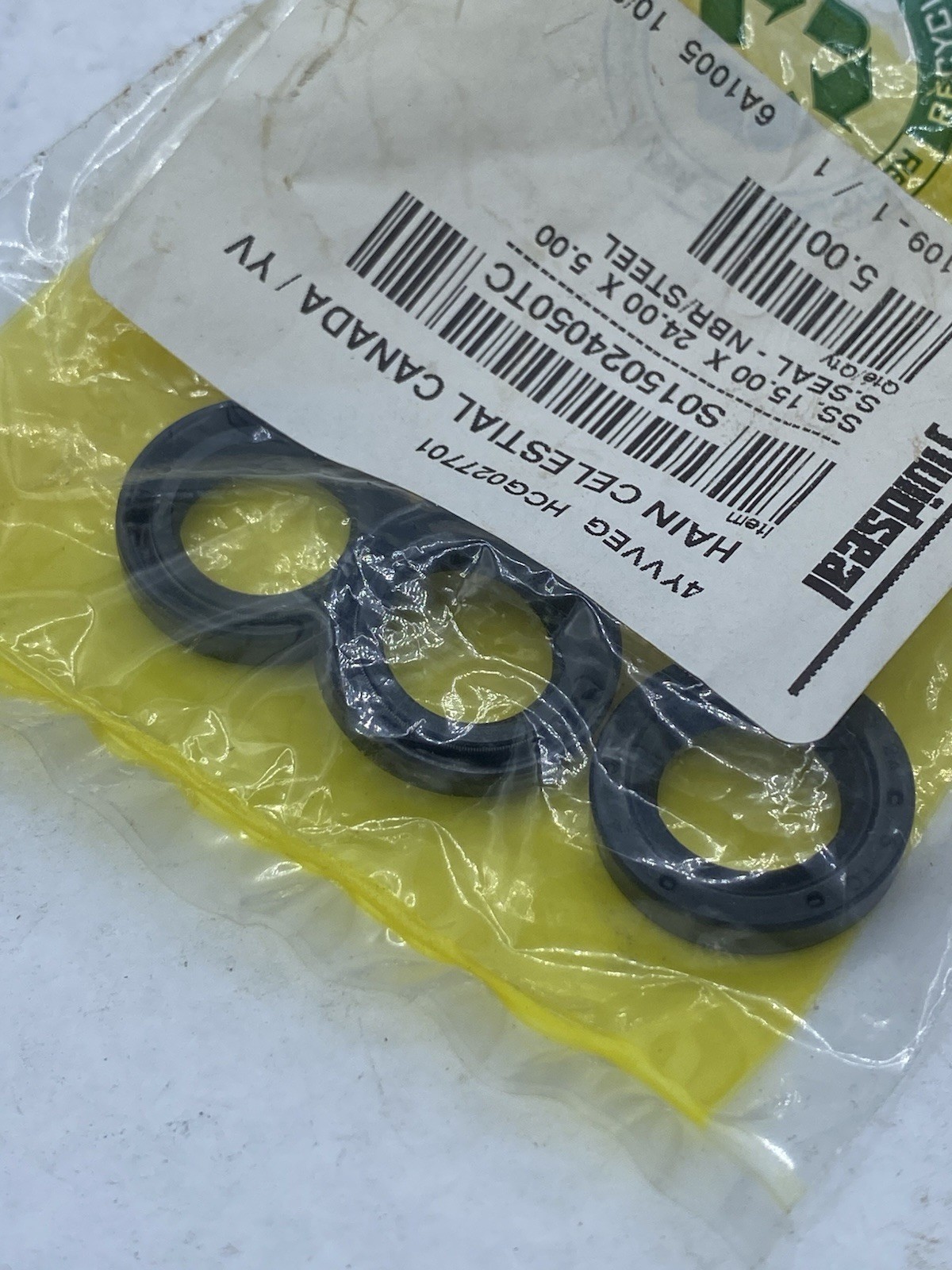 Lot Of 3 FLUIDSEAL Industrial Seal S015024050TC 15.00. 24.00. 5.00.