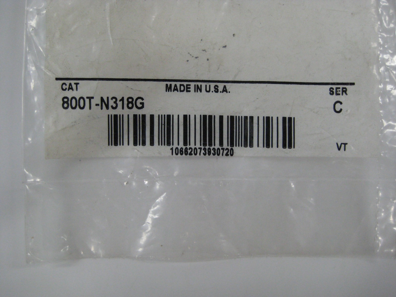 ALLEN BRADLEY 800T-N318G SER.C GREEN PILOT LIGHTACCESSORY LOT OF 5 NSMP