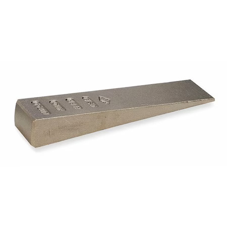 Ampco Safety Tools W-6 Flange Wedge, Nonsparking, 7 X 2 In