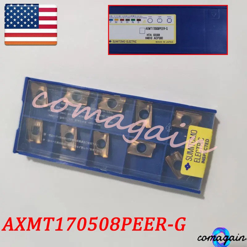 10PCS For SUMITOMO AXMT170508PEER-G ACK300 Carbide Inserts USA STOCK – BRAND NEW