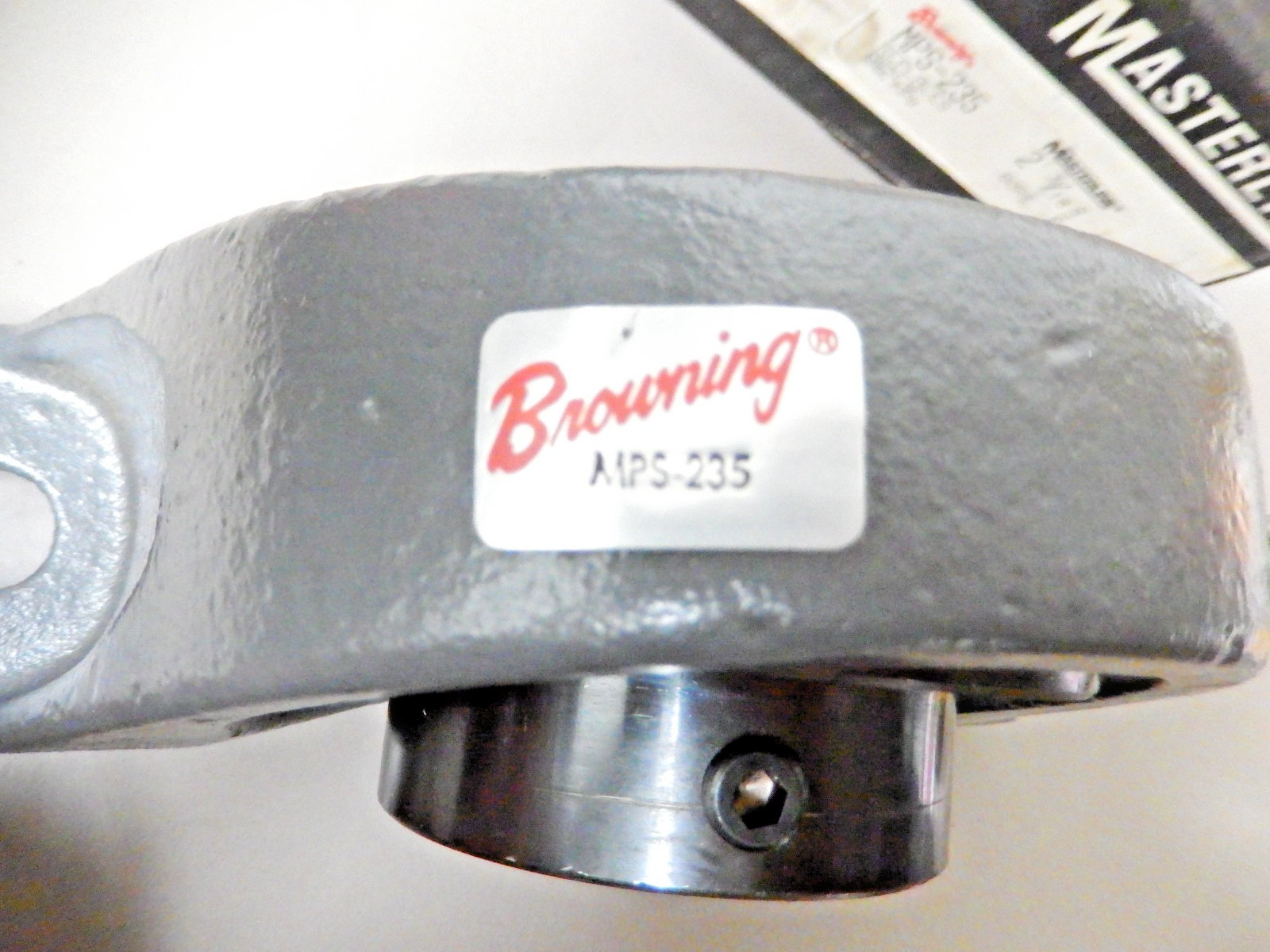 Browning MPS-235 Two Bolt Pillow Block Bearing 2-3/16 Bore Setscrew Lock