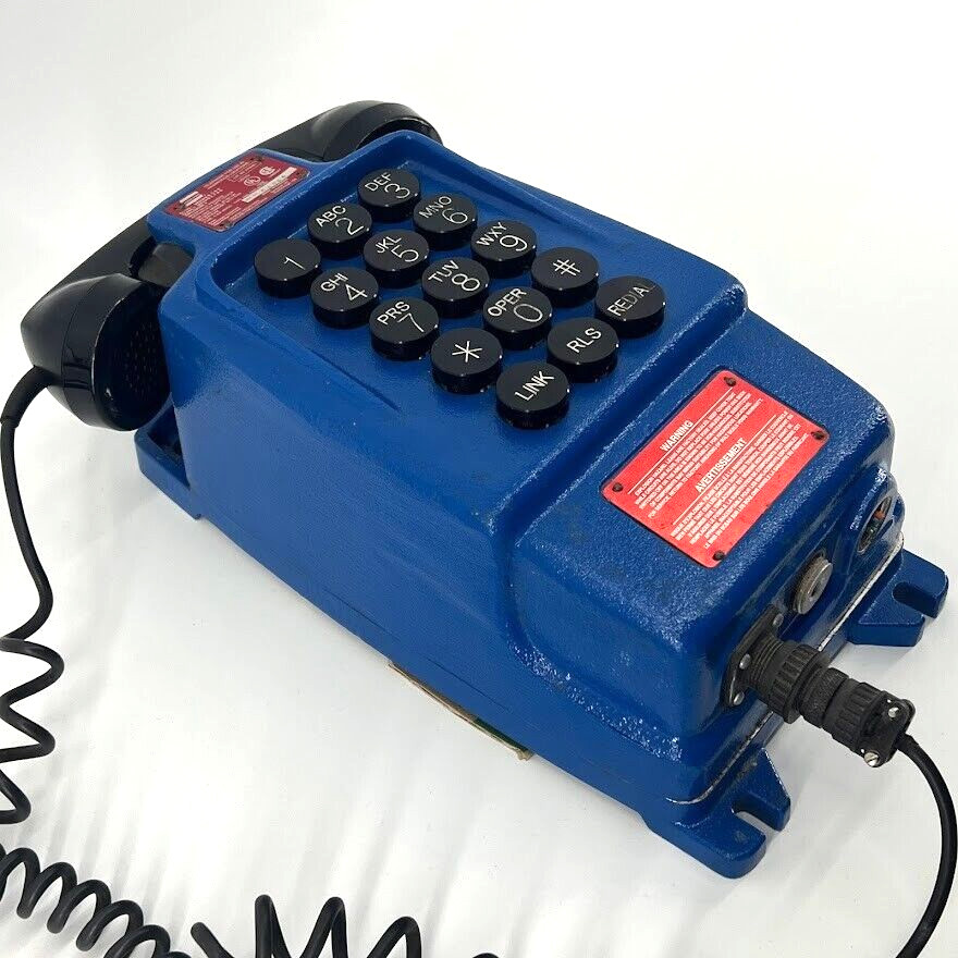 Crouse-Hinds ETW401 Explosion-Proof Wall-Mount Telephone w/ Handset – UNTESTED
