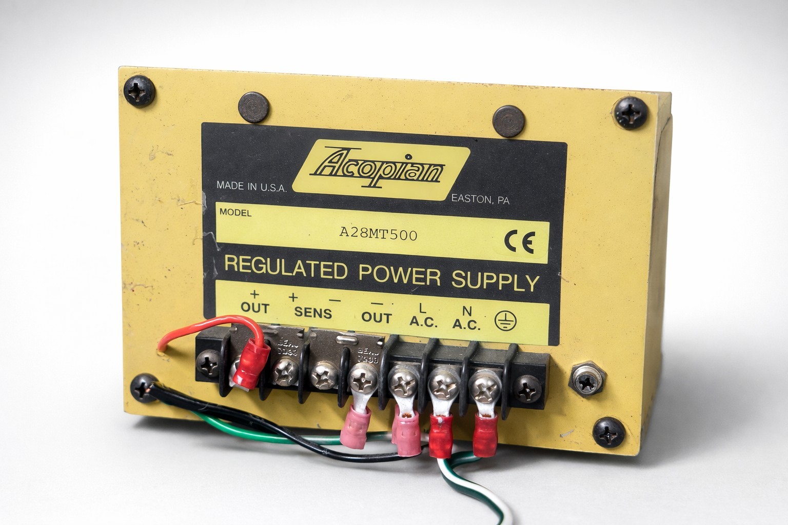 Acopian A24MT550 Regulated Power Supply – Used – Tested & Working – No Accessori