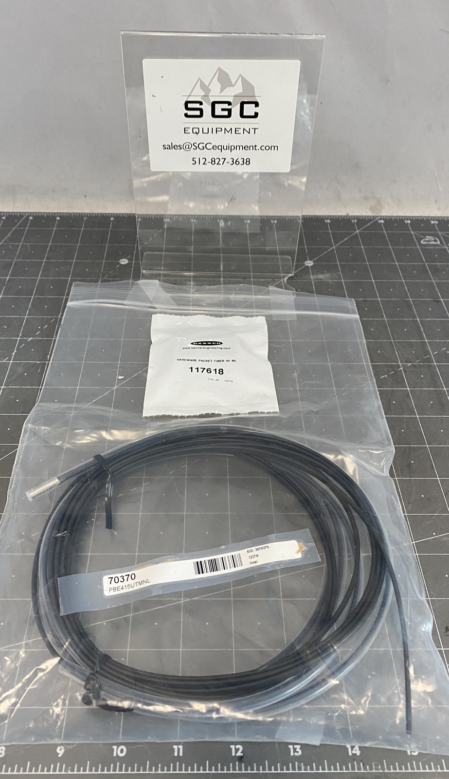 Banner Plastic Fiber Diffuse PN: PBE415UTMNL
