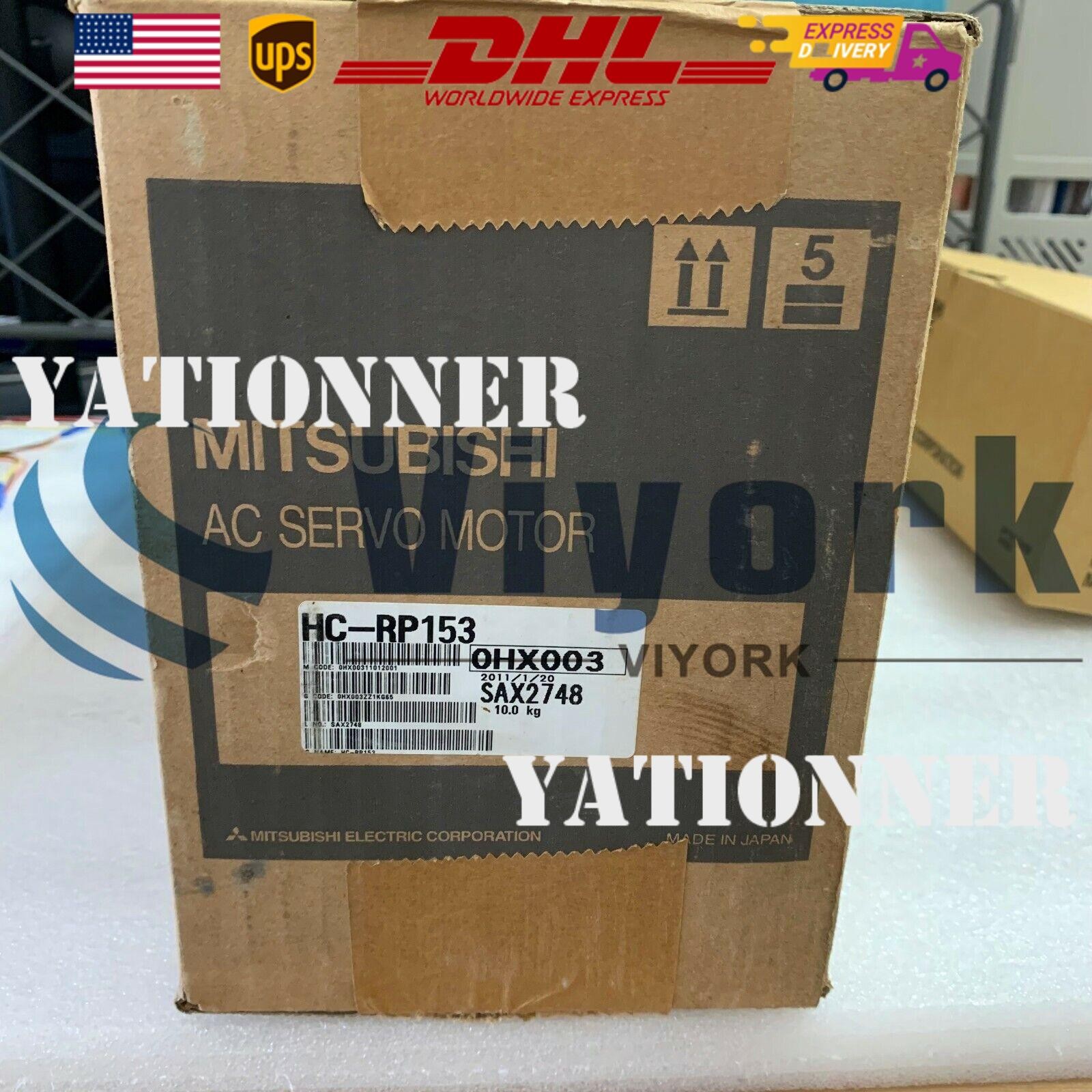 Mitsubishi HC-RP153 AC SERVO MOTOR SRVMTR 1.5KW 3000RPM NEW