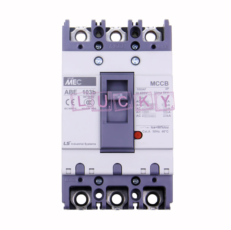 1PC NEW REPLACE FOR LS ABE103b 3P 60A Molded case circuit breaker air switch