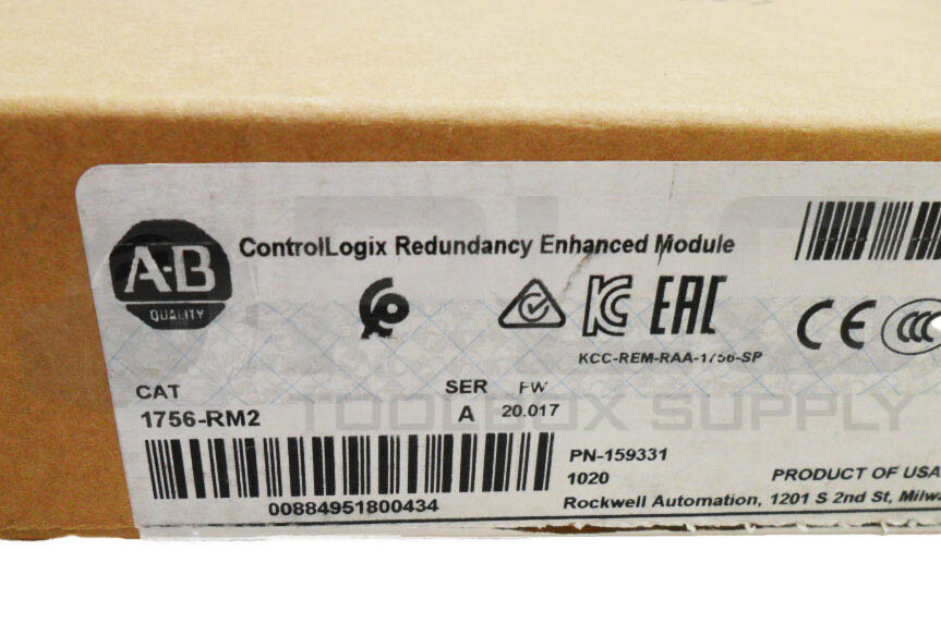 ALLEN BRADLEY 1756-RM2 /A CONTROLLOGIX REDUNDANCY ENHANCED MODULE