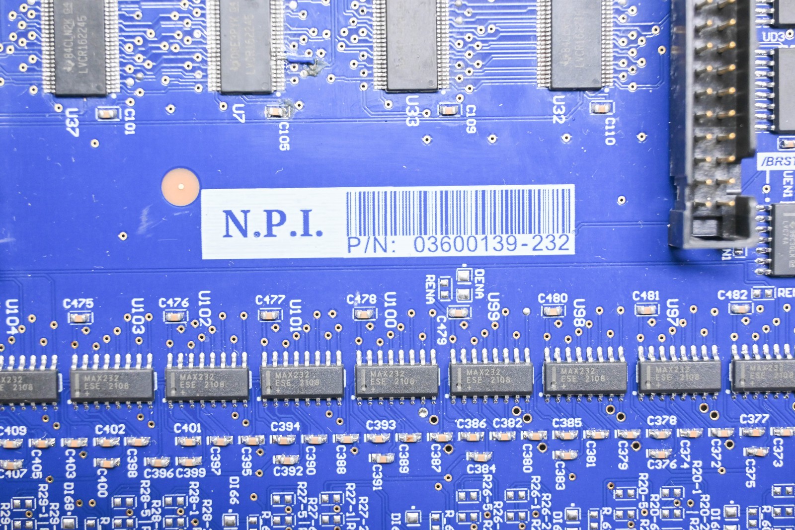 NPI 03600139-232 Refurbished PCB Assembly BIG40-232 Revision H
