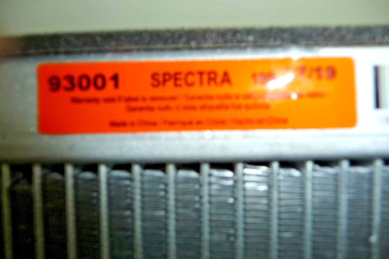 Spectra 93001 Premium Heater Cores preowned new