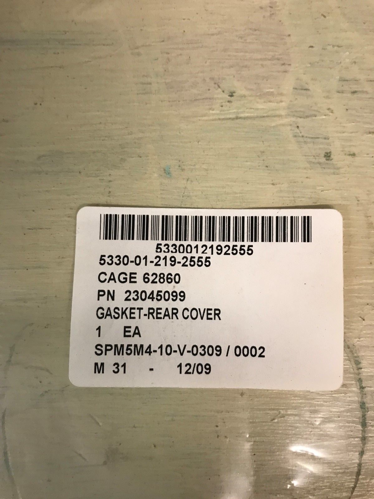 QTY 3 ALLISON GASKET 23045099 FOR MILITARY TRUCKS M939 SERIES