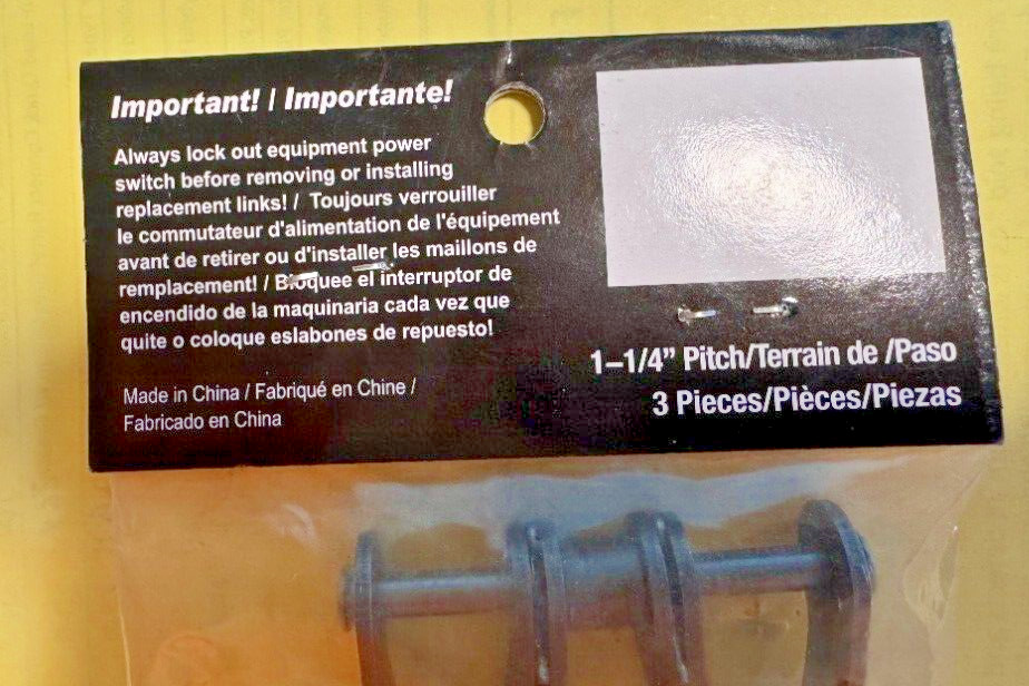 Speeco 3Pk #A2050 Offset Links 1-1/4″ Pitch S72050