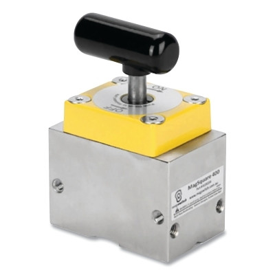 Magswitch 8100238 MagSquare 400 400 Pounds Capacity Yellow/Silver/Black