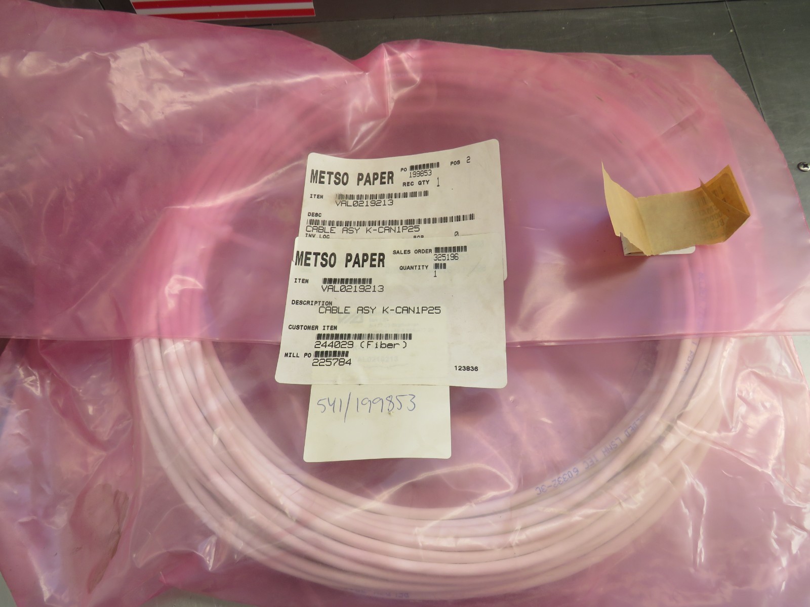 Dametric K-CAN1P25 Valmet VAL0219213 Cable Assy.