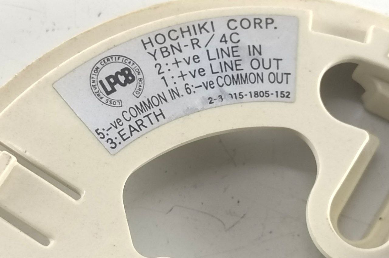Hochiki YBN-R/4C Conventional Base (PACK OF 10 PCS)