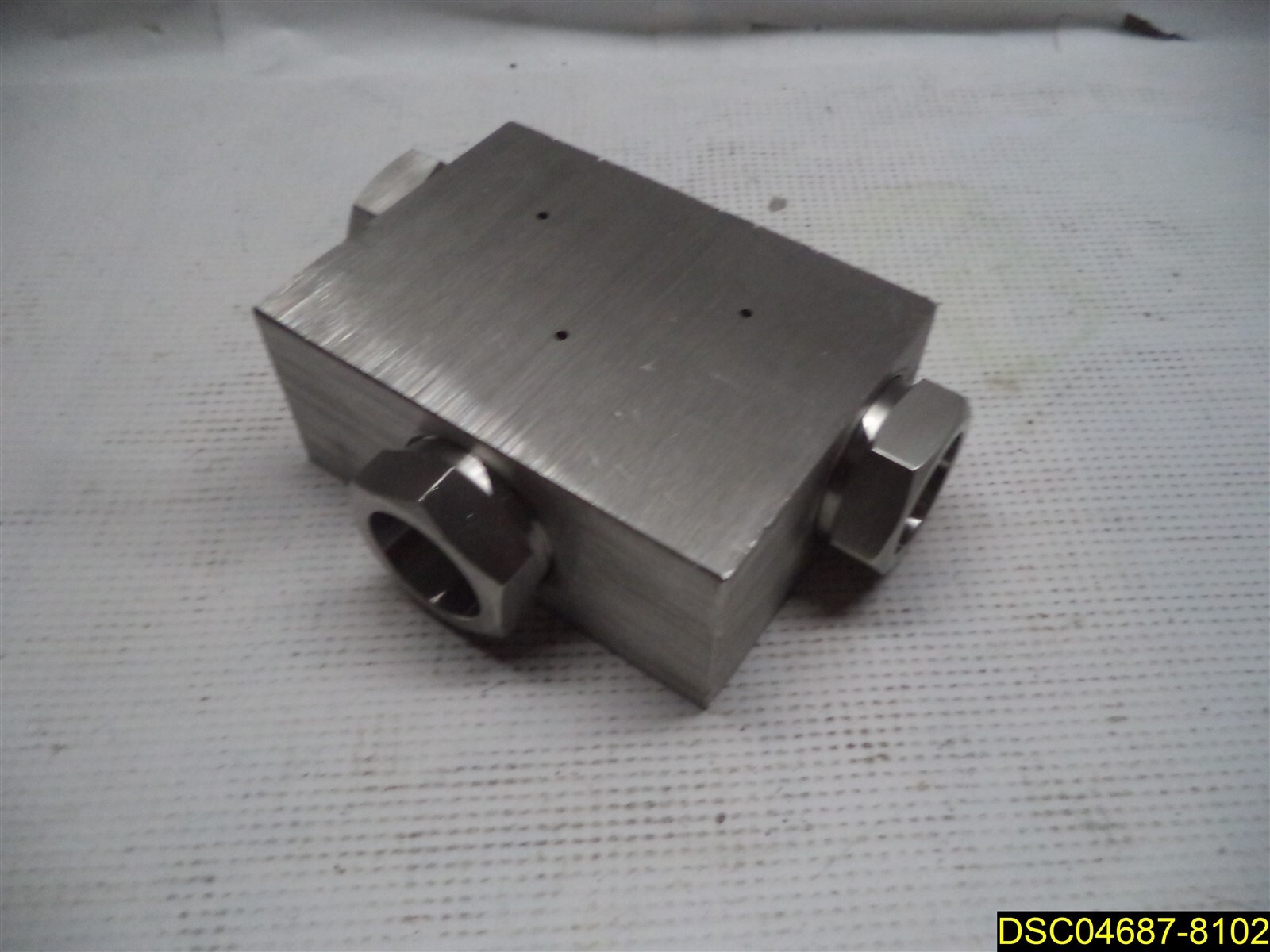 CTX16 Autoclave Engineers Tee Fitting Parker MAWP 20,000 PSI, 316 SS Stainless