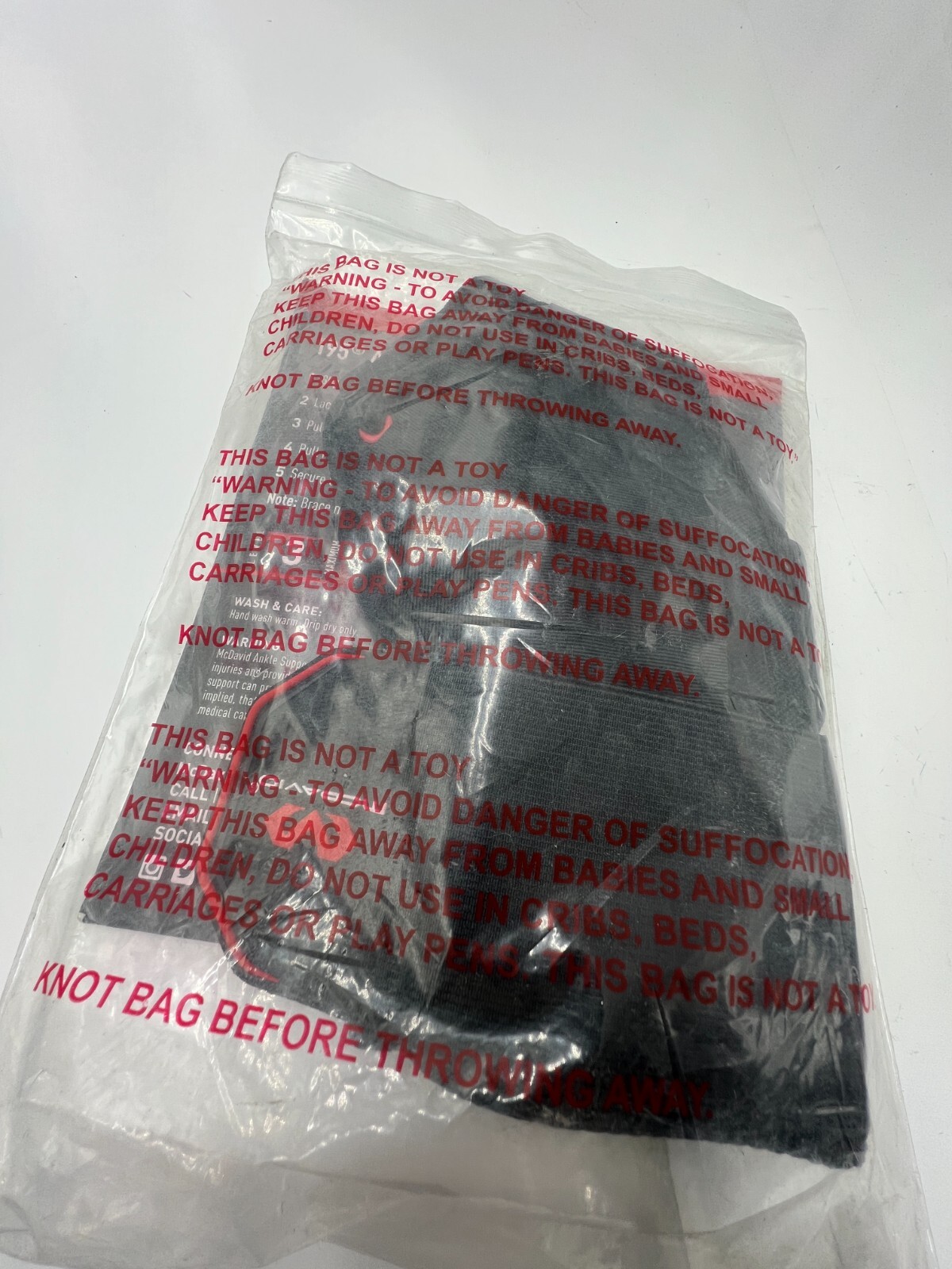 Qty 2 McDavid Ankle Brace XS MD195-01 for Sprained Ankle, Men and Women
