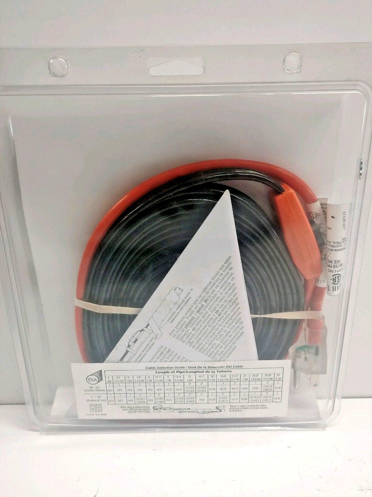 NEW OLD STOCK! FROST KING 120V ELECTRIC WATER PIPE HEAT CABLE HC18 AHB118