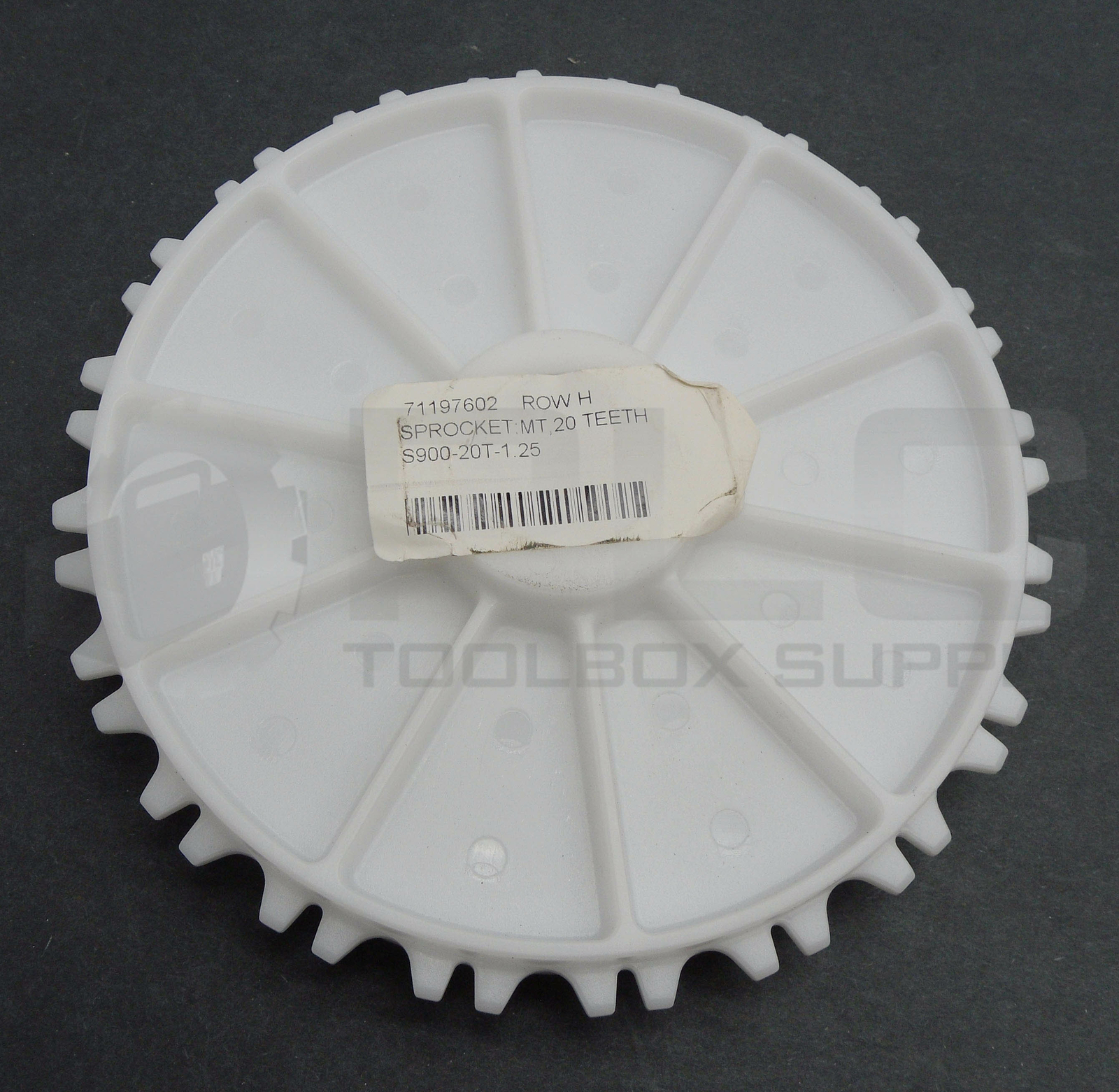 NEW INTRALOX S900-20T-1.25 PLASTIC CHAIN SPROCKET 20 TEETH