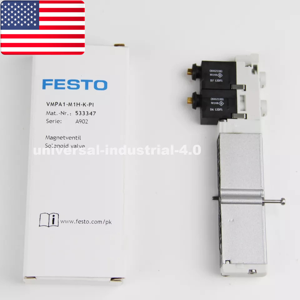 1PCS Festo M1H-K-PI-533347 533347 Solenoid Valve – US Stock