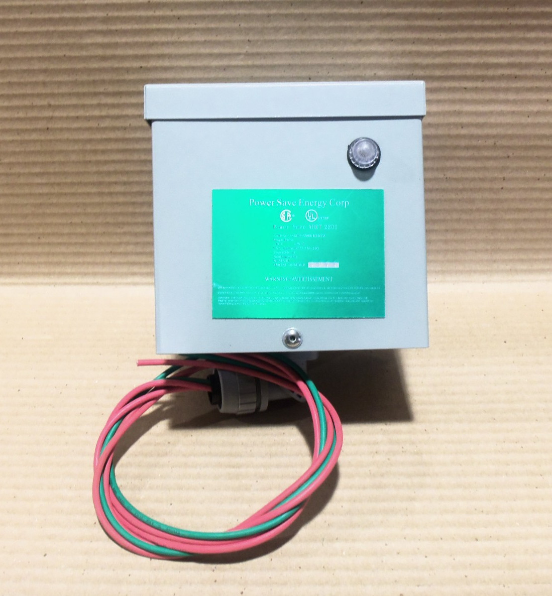 New ABET 2201 Power Conditioning Capacitor Power Save Energy Corp 7Amp 220VAC