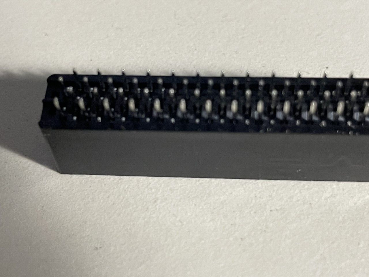 A lot of three (3) AMP p/n 382426-1 60 pins ( 32 x2) PCB card edge connectors