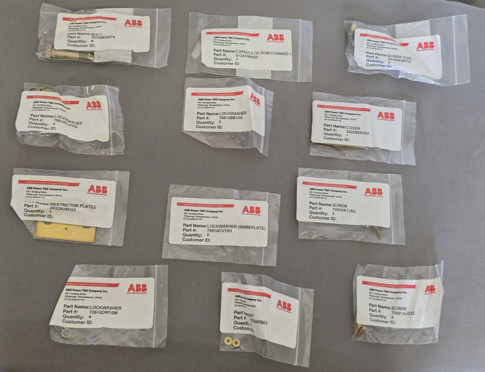 ABB 5861B81G01 Adapter Kit Brand New/Open Box Free Ship