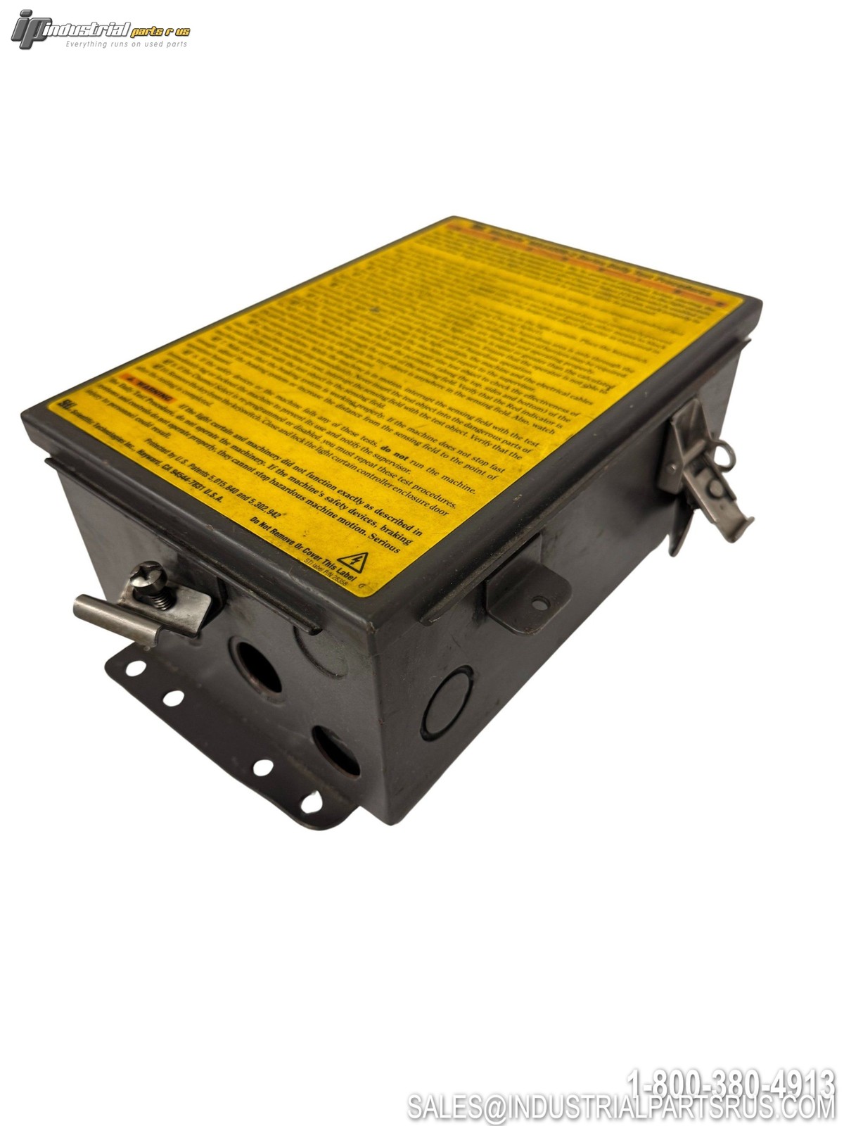 STI MS4400B-2 MiniSafe-B Safety Light Curtain Receiver 50ft Range – RECEIVER ONL