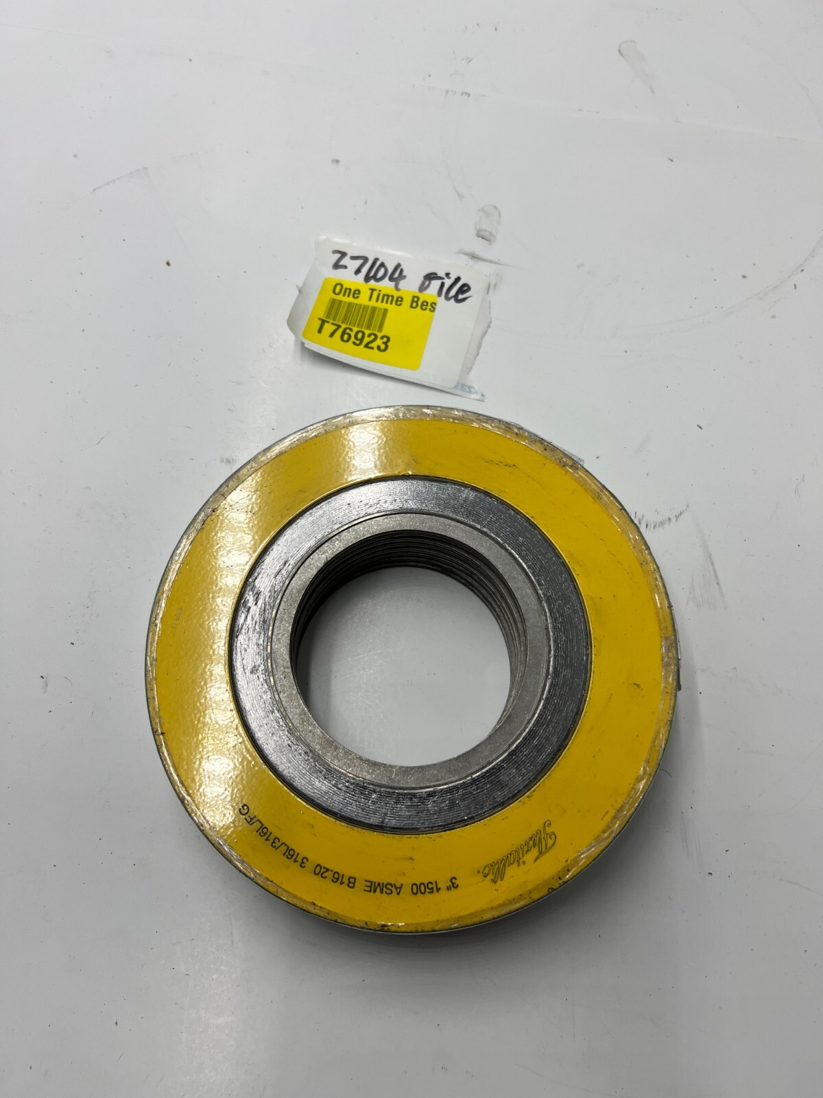 QTY 10 Flexitallic 030150202085 Spiral Wound Gasket 3″ 1500 CGI 316L/316L/FG/CRS