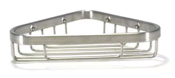 Wingits WCBSN6 Corner Basket, 7 In W, SS, Satin
