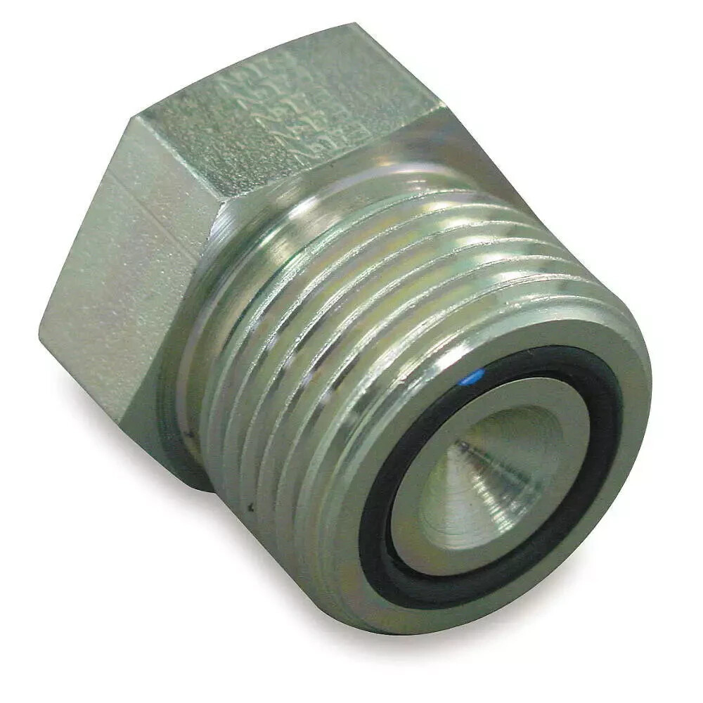 (1) AEROQUIP FF9767-16S Hydraulic Hose Plug,1-7/16-12, Male, ORS